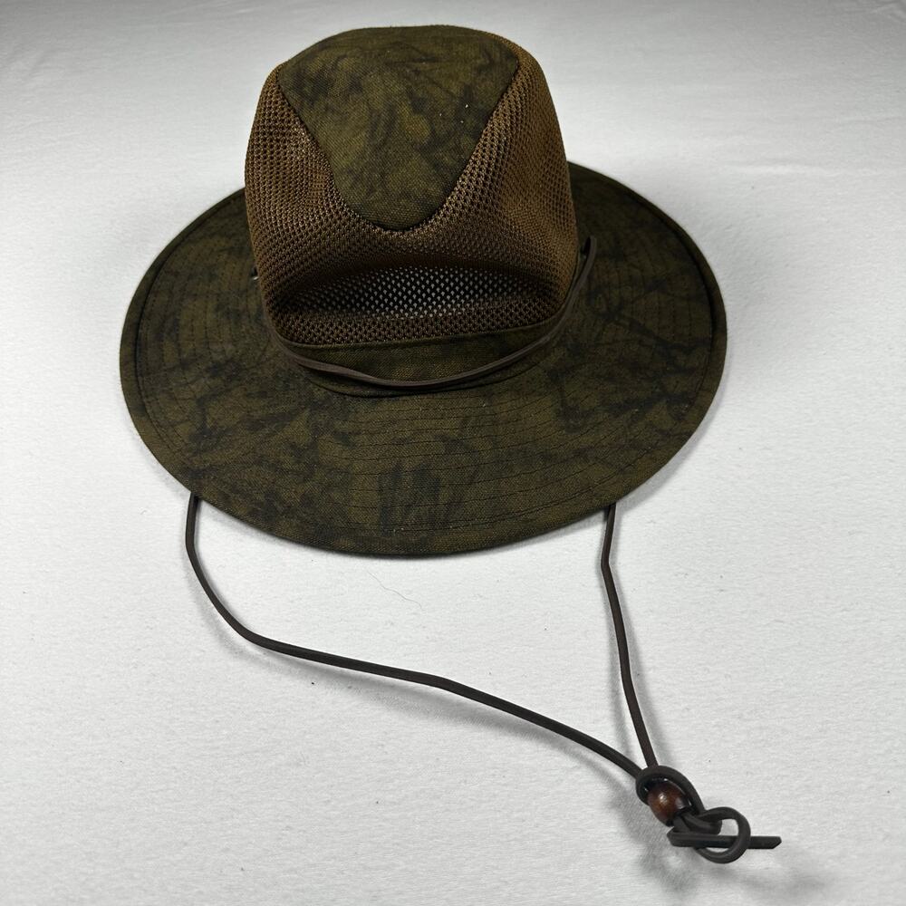 Herschel Hat Co USA Mesh Boonie Hat Mens sz SMALL Camo